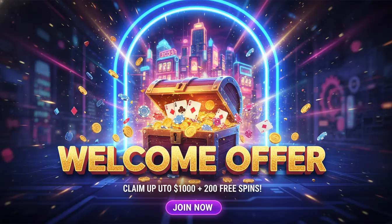 Welcome offer Planetwin365 casino