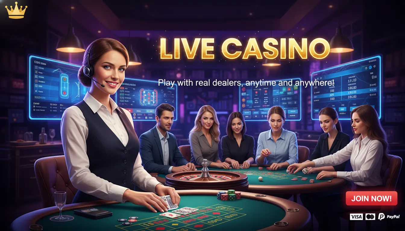 Live casino su Planetwin365 casino